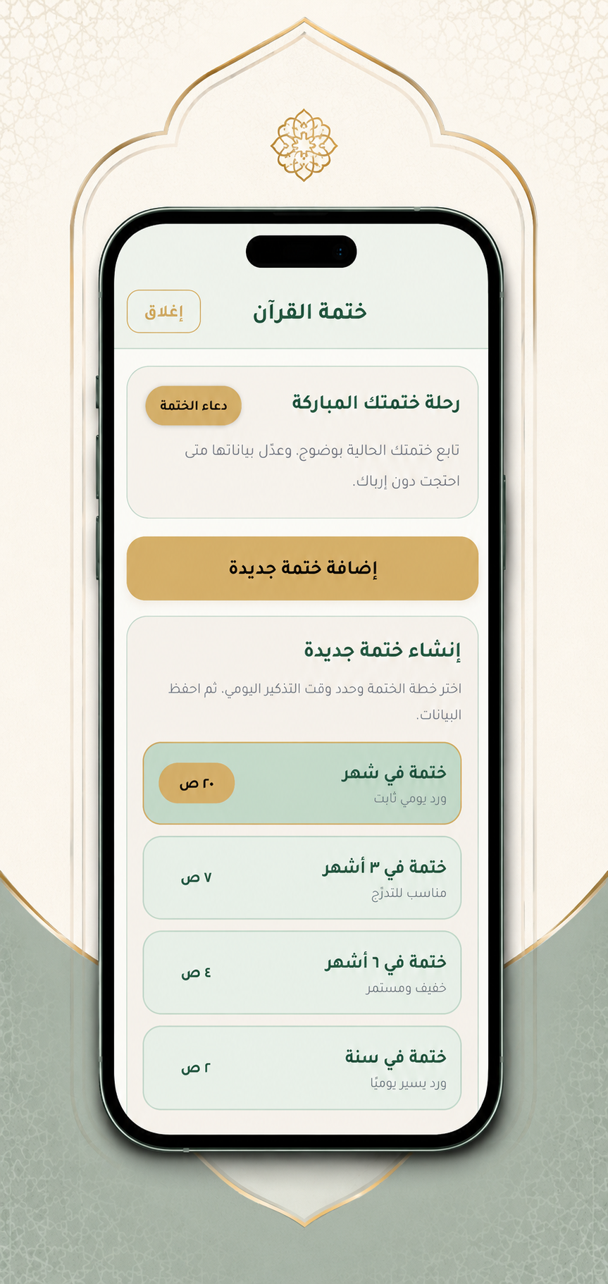 لقطة إضافية من صفحات التطبيق